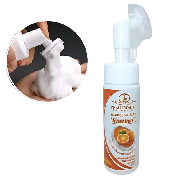 Mousse Micelar Vitamina C Espuma - Phállebeauty - Image 2