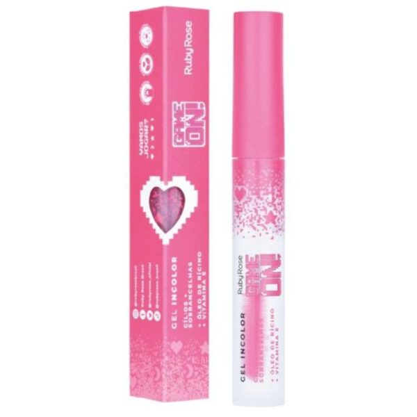 Ruby Rose Game On! Incolor - Gel Cílios Incolor 3,8Ml - Image 2