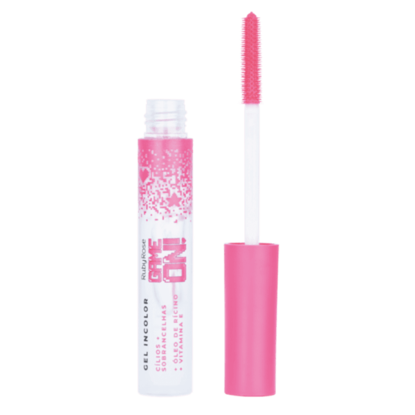 Ruby Rose Game On! Incolor - Gel Cílios Incolor 3,8Ml