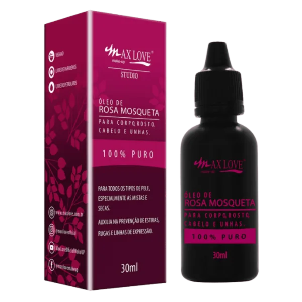 Óleo De Rosa Mosqueta 100% Puro - Max Love