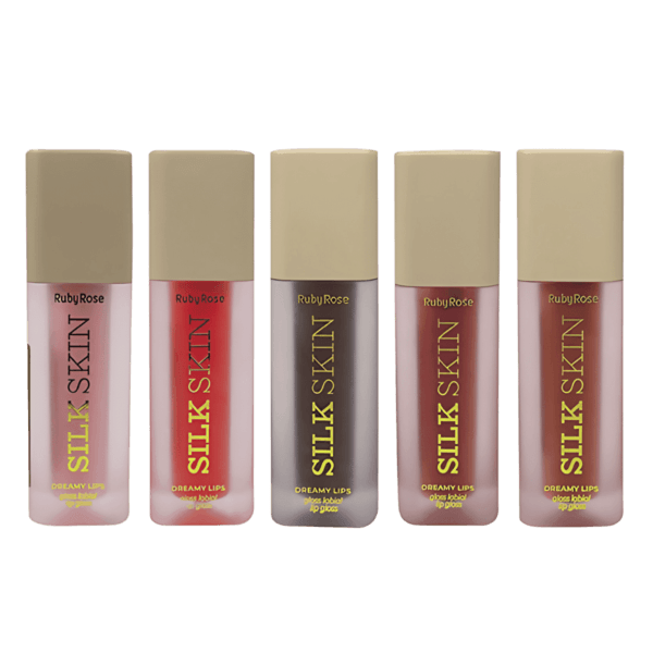 Gloss Labial Dreamy Lips Silk Skin - Ruby Rose
