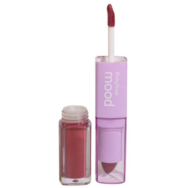 Batom Duo Ruby Rose Mood Vitamina E Cm16 - Image 3