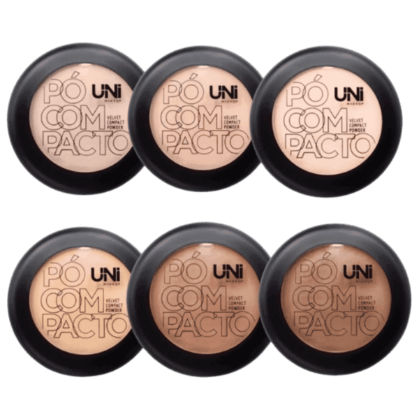 Pó Compacto Velvet Compact Powder - Uni Makeup