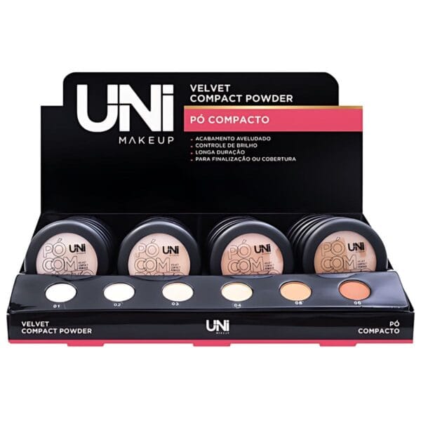 Pó Compacto Velvet Compact Powder - Uni Makeup - Image 2
