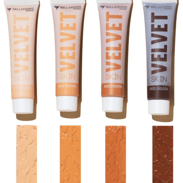 Base Líquida Mate Velvet Skin - Bella Femme