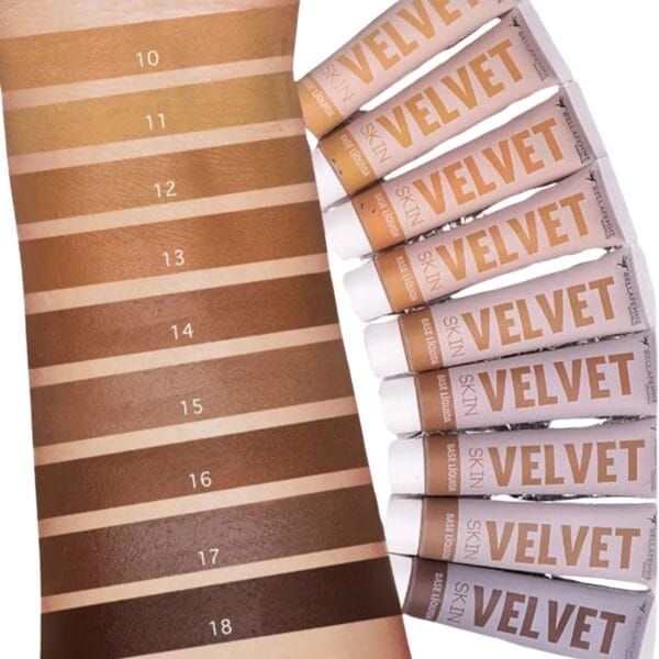 Base Líquida Mate Velvet Skin - Bella Femme - Image 3