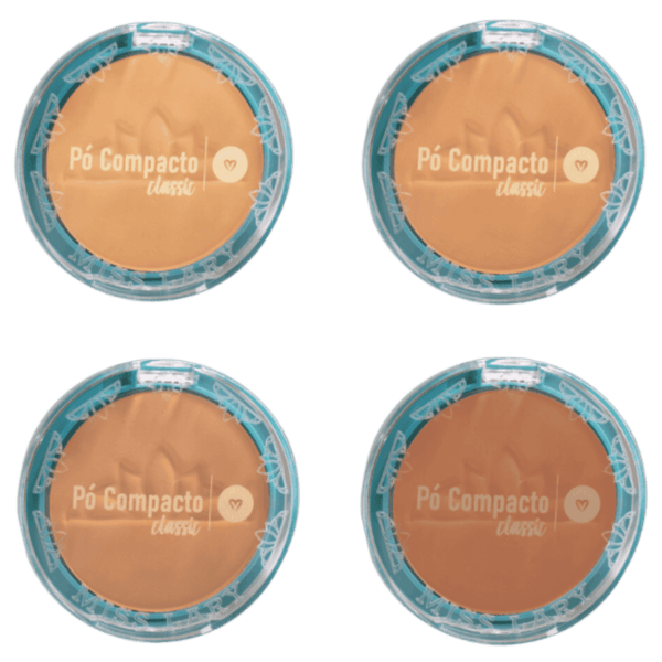 Pó Compacto Classic Vegano - Miss Lary