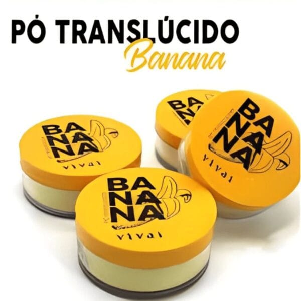 Pó Facial Translúcido Banana - Vivai - Image 3